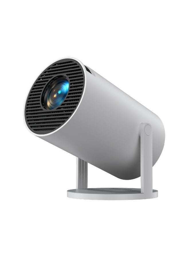 بورترونيكس Portronics Beem 440 Smart LED Projector with 720p HD Resolution, Rotatable Design, Built-in Streaming Apps (Netflix, Prime Video, Hotstar), 2000 Lumens, Screen Mirroring, 3 Watts Speaker (White) - Image 1